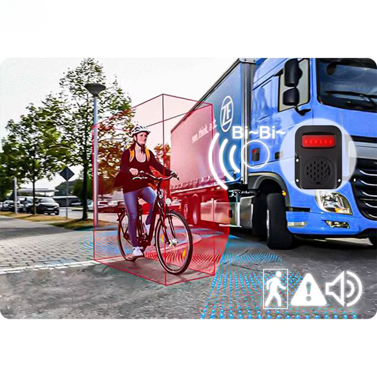 VisionGrid 360° – Advanced 4‑Camera Truck Safety System